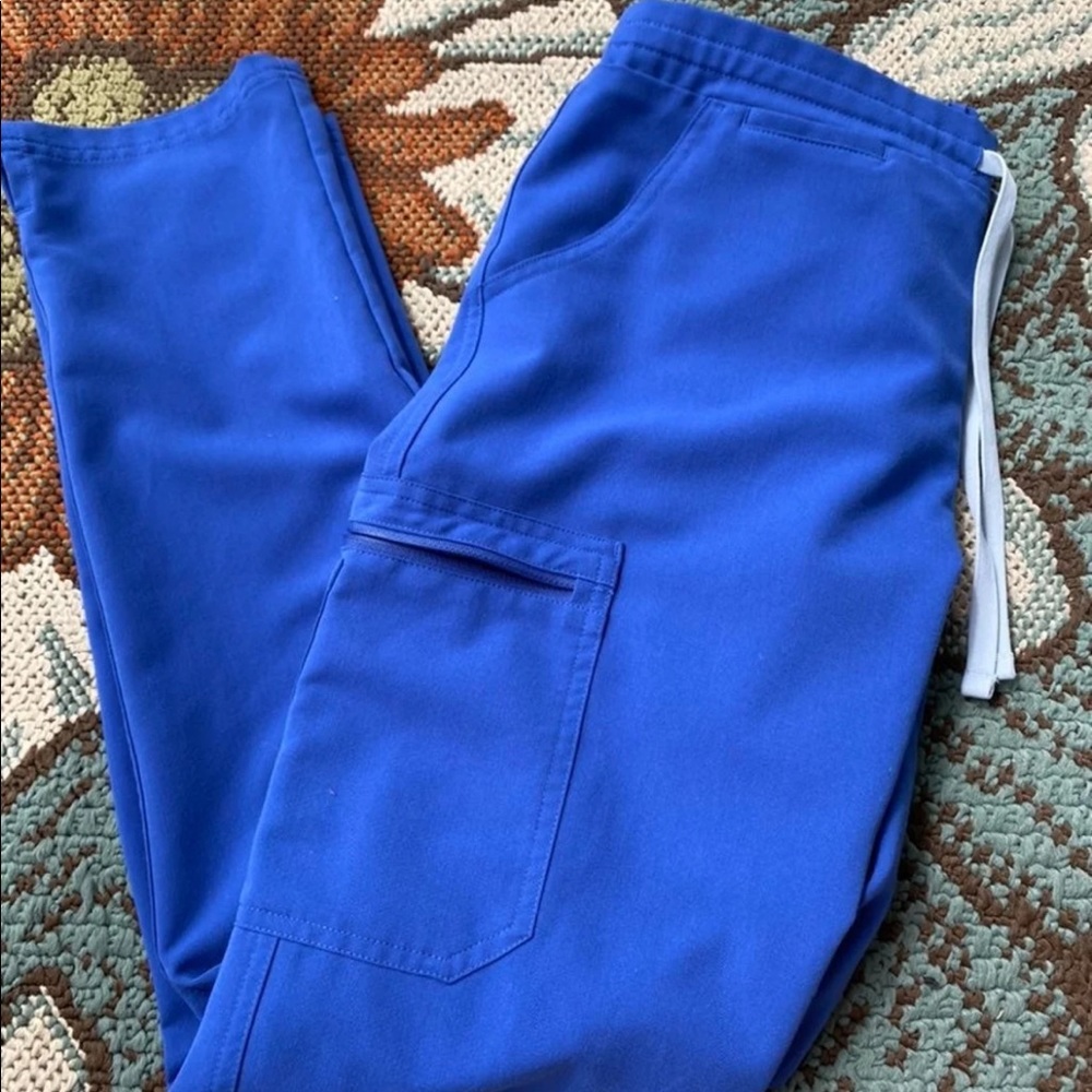 Figs Yola Royal Blue Denim Limited Edition